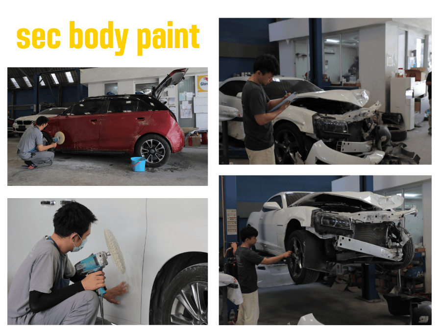 อู่ซ่อมสีและตัวถังรถยนต์ รามอินทรา